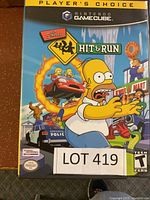 Front cover of The Simpsons: Hit & Run Player's Choice case