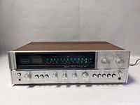 Front overview showing tuner display, meters and control array