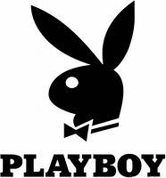 Playboy brand logo showing the iconic rabbit head with bow tie