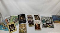 Photo of collection of art books and booklets featuring various painters and art styles