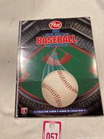 Front cover of 1992 Post Super Star II Baseball Collector Album showing title and baseball diamond theme.