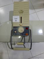 Top view of Singer Magic Steam Press 7 showing control knobs and power switch