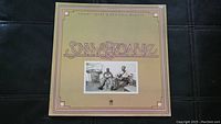 Jonny Terry & Brownie McGhee vinyl album cover with beige border and photo of two musicians.