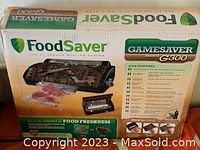 FoodSaver GameSaver G300 box front view