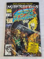 Full front cover of Ghost Rider & Blaze Spirit of Vengeance comic book issue #1, showing colorful artwork and title