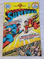 Front cover of vintage Superman comic book issue No. 276, showing the title, main characters, and key text.