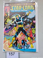 Front cover of Star-Lord The Special Edition #1 comic book showing Star-Lord in space outfit with cosmic background and characters.