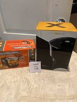 Boxes of two items: Franco Depaula Coffee Maker and Proctor Silex Chopper