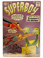 Front cover of the Superboy Silver Age comic, issue June No. 89, showing the comic artwork and condition.