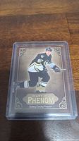 Photo of Sidney Crosby rookie card from Diary of a Phenom series in protective case