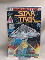 Front cover of comic book Star Trek The Motion Picture issue #3 June 1979, showing Starship Enterprise and Marvel Comics branding.