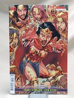 Front cover of Wonder Woman 80 variant cover comic book featuring Wonder Woman and villainous characters in detailed comic art style.