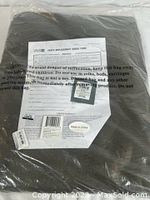 Replacement mosquito netting sealed in packaging with warning label and parts replacement order form visible.
