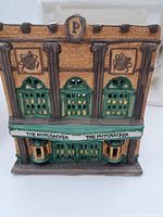 Front view of The Palace Theatre model showing 'The Nutcracker' signage and architectural details.