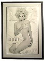 Front view of framed reproduction photograph