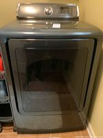 Full front view of dryer