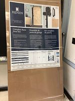 Full view of sealed cardboard packaging showing product label