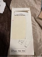 Damaged package front showing 'Made for iPhone | iPad | iPod' logo