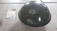 Black plastic dome cover for Electrohome Model 862 phonograph radio.