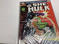 Front cover of The Savage She-Hulk Issue #3 comic book showing She-Hulk in action.