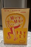 Box of the Merry Maker Party Set showing the front with cartoon character and text.