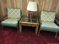Overall view of both chairs side by side