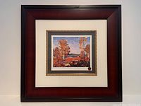 Image of the framed Tom Thomson limited edition print showing overall frame and artwork.