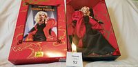 Photo of Barbie Doll in original box showing packaging and doll fully visible inside.