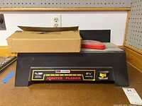 Sears Craftsman motorized jointer planer front view showing overall condition and branding.
