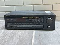 Front angled view of vintage Pioneer SX-251R stereo receiver showing controls and display.