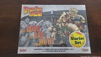 Front of the Strontium Dog starter set box showing artwork and set title.