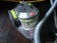 Hoover Air vacuum cleaner base unit with transparent dust container and flexible hose