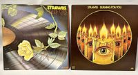 Photo of both Strawbs albums side by side showing their album cover art.