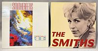 Photo of the front covers of both records 'The Smithereens Especially For You' and 'The Smiths Ask'