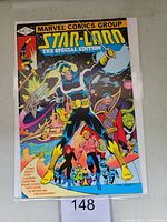 Front cover of Star-Lord The Special Edition #1 comic book showing dynamic artwork with Star-Lord in the center and various space-themed characters.