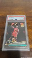 Front of the 1992 Fleer Ultra Michael Jordan basketball card graded PSA 6, showing the card in protective slab with visible PSA label.