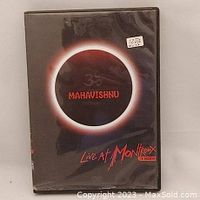 Front cover of Mahavishnu Orchestra Live at Montreux 1984 DVD showing the artwork and title.