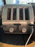 Image showing the T-fal 4-slice toaster with four slots and dual independent controls