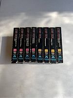 Eight original Star Trek series Beta videotapes numbered 26 to 33, arranged side-by-side showing their spines with episode numbers and Beta format clearly visible.
