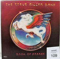 Front view of the vinyl LP album cover showing the Pegasus artwork and album title