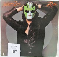 Front view of the album cover featuring distinctive masked figure in black leather jacket.