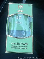Front view of a single box of Pixi by Petra Quick Fix Powder showing the product name and branding.