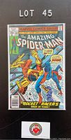 Front view of Amazing Spider-Man #182 comic showing cover art and condition inside protective sleeve.