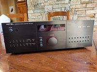 Front view showing full faceplate and display