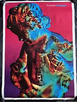 Full view of the poster showing the artwork and text 'Neworder Technique'.
