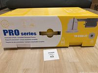 Box packaging showing Pro Series branding and model TH-G10B-22 for recessed LED pot lights.