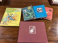 Overview of all five children's books showing cover art.