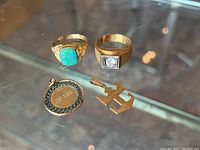 All four items displayed together from overhead