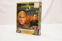 Front of the Star Trek Hidden Evil Collector's Edition PC game box showing main artwork and branding.