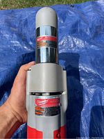 Close-up of chuck and gearbox housing